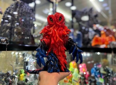 CCP×ART JUNKIE AMC Hedorah Smokestack Landing Black&Red Virus Large Ver.Godzilla-image