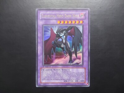 Yugioh - Elemental Hero Dark Neos POTD-EN033 Ultra Rare 1st Edition-image