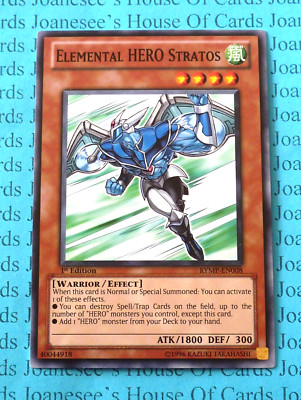 RYMP-EN008 Elemental HERO Stratos Yu-Gi-Oh Card 1st Edition New-image