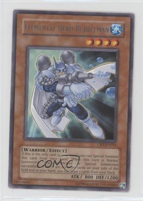 R - Elemental HERO Bubbleman Unlimited YuGiOh Cybernetic evolution 2005 12ka-image