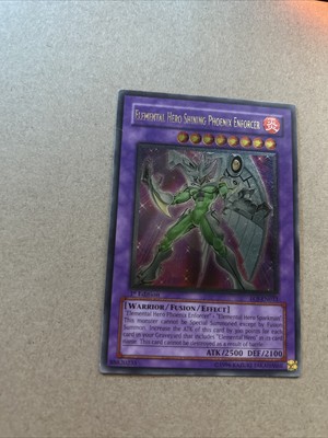 Elemental Hero Shining Phoenix Enforcer Ultimate EOJ-EN033 1st Edition LP-image