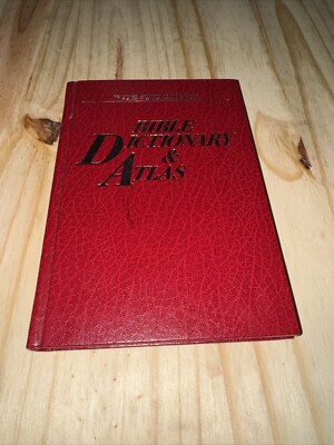 Bible Dictionary & Atlas - With Study Helps Thomas Nelson Red Edition-image