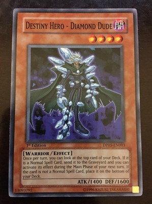Destiny Hero - Diamond Dude - DP05-EN003 Near Mint 1st Edition Aster Phoenix x1-image