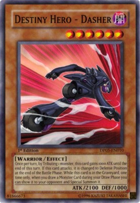 DP05-EN010 Destiny HERO - Dasher Common 1st Ed NM-image