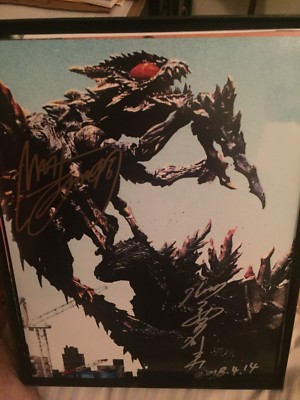 GODZILLA 2000 signed 11x14 photo shinji Kitagawa  PROOF Nishikawa Art-image