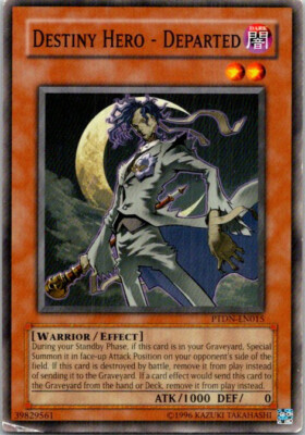 Destiny Hero - Departed PTDN-EN015 Yu-Gi-Oh! Heavy Play Unlimited-image