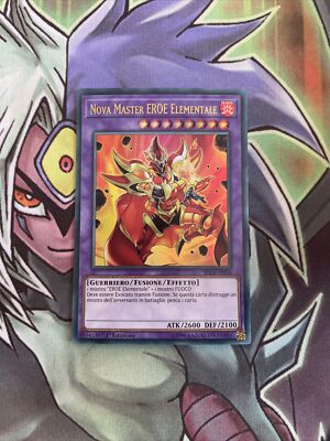 BLLR-EN056 Elemental Hero Nova Master Ultra Rare ITALIAN 1st Edition NM Yugioh-image
