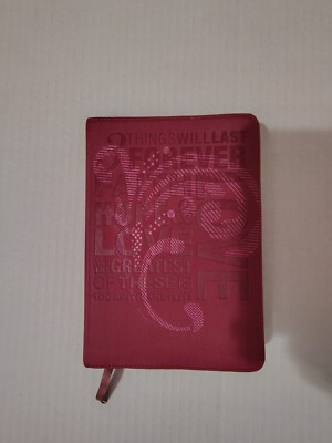NLT New Living TranslationPink Bible Pre-owned Colored Maps Pink Faux Leather-image