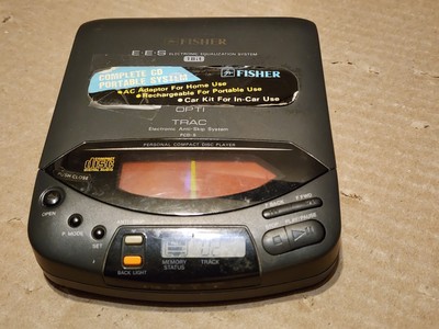 Fisher Opti Trac Compact Disc Player PCD-5 w/Electronic Equalization System Work-image