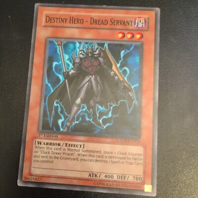 Destiny Hero - Dread Servant - LODT-EN004 - Common - Unlimited Edition-image