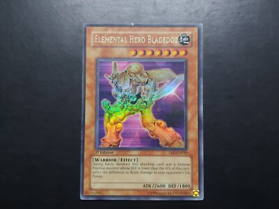 Yugioh - Elemental Hero Bladedge YSD-EN019 Ultra Rare 1st Edition-image