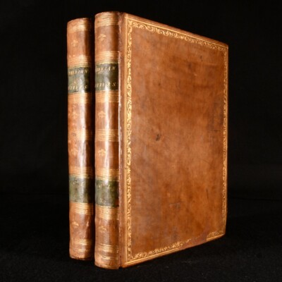 1798 2Vol Athenian Letters Charles Philip Yorke Illustrated Full Calf Folding...-image