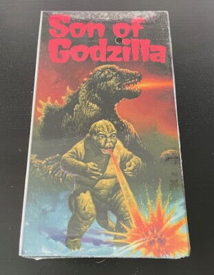 1987 Video Treasures Toho Co. Son Of Godzilla Sealed VHS *Great Piece*-image