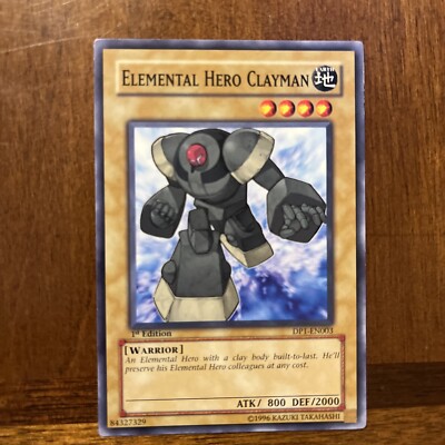 1x Elemental Hero Clayman - DP1-EN003 - Common - 1st Edition COMBINE SHIP-image