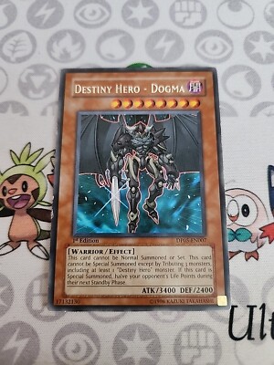 Yugioh! Destiny Hero - Dogma DP05-EN007 1st Edition Rare NM-image