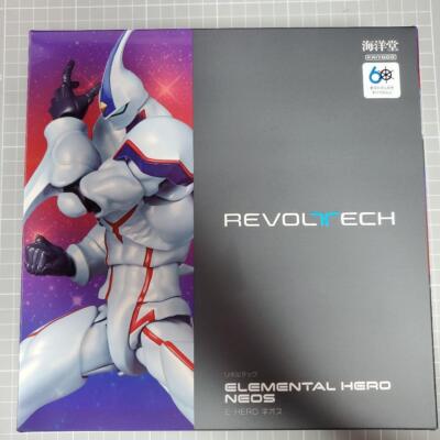 Kaiyodo Revoltech Yu-Gi-Oh! Duel Monsters GX E HERO Neos Action Figure New Japan-image
