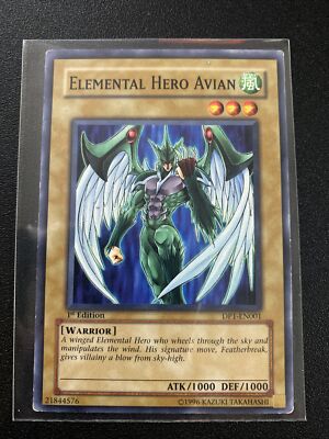Yu-Gi-Oh! TCG Elemental Hero Avian Duelist Pack 1: Jaden Yuki DP1-EN001 1st...-image