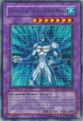 *** ELEMENTAL HERO AQUA NEOS *** (LP) 1ST EDITION RARE DP03-EN012 YUGIOH!-image