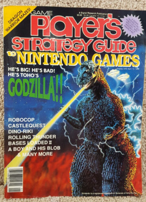 Game Players Strategy Guide To Nintendo Games Vol. 3 No.1 Godzilla-image