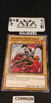 1x Elemental Hero Avian - RYMP-EN001 - 1st Edition Common NM/VLP - Yu-Gi-Oh!-image