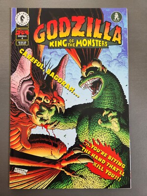 Godzilla (1995) #4 King of the Monsters Art Adams Cover Dark Horse-image