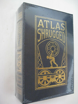 Atlas Shrugged  Easton Press LEATHER Ayn Rand  SEALED NEW Limited Slipcase 1/800-image