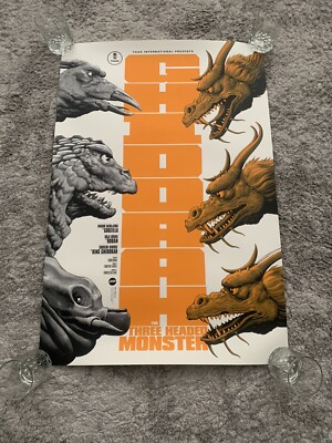 Ghidorah The Three-Headed Monster Godzilla Print Mondo Phantom City Creative PCC-image