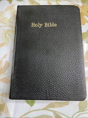 Vintage 1963 Holy Bible American Bible Society Est. 1816 1954 Maps-image