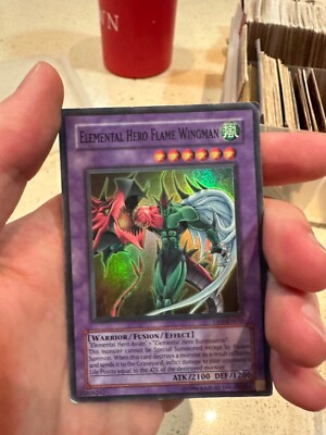 Yu-Gi-Oh! TCG Elemental HERO Flame Wingman The Lost Millenium TLM-EN035...-image