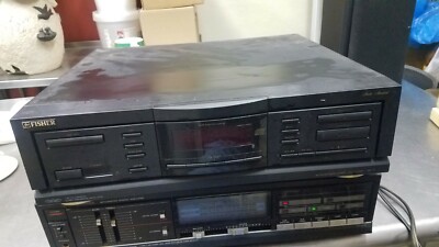 Vintage Fisher DAC-503 Automatic Digital Compact Disc Player Black PARTS-image