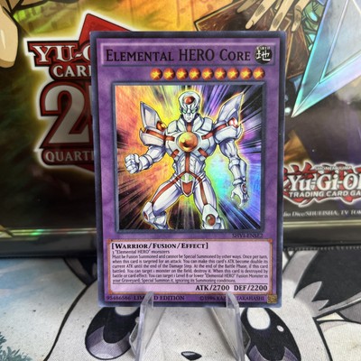 Elemental HERO Core SHVI-ENSE2 Limited Edition Super Rare YuGiOh (I) -image