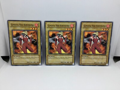 Yu-Gi-Oh! x3 Elemental Hero Burstinatrix, Common, Unlimited, LP -image