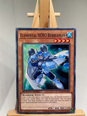 Elemental HERO Bubbleman - 1st Edition SGX1-ENA08 - NM - YuGiOh-image