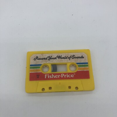 Fisher Price Discover A World of Sounds Audio Cassette Tape 1987 Vintage-image