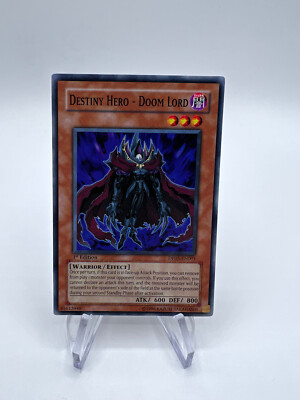 Destiny Hero - Doom Lord - DP05-EN001 - Common - 1st Edition  YuGiOh-image