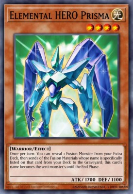 Elemental HERO Prisma  - RA03 - Platinum Secret Rare - Yugioh - Euro-image