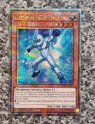 Yugioh RA03-EN184 Elemental HERO Neos Alius QCSR 1st Edition MINT-image