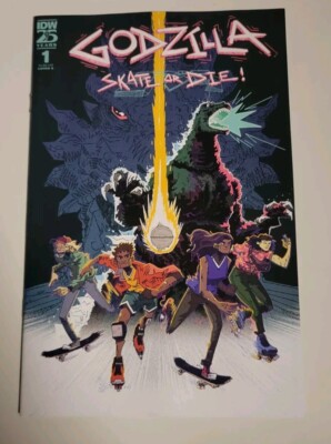 Godzilla: Skate or Die #1 06/2024 VF+ Cover A (Joyce) IDW PUBLISHING -image