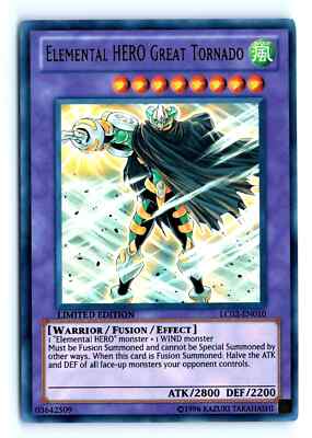 Elemental HERO Great Tornado - Legendary Collection 2 - Yu-Gi-Oh! - MP - FOIL-image