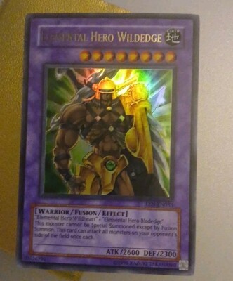 Yu-Gi-Oh! TCG Elemental Hero Wildedge - MISPRINT-image