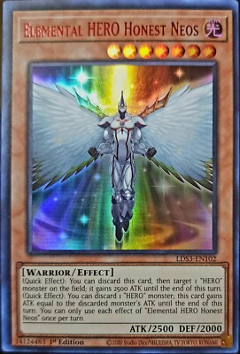 Elemental HERO Honest Neos LDS3-EN102 (Red)-image