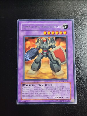 Yu-gi-oh! TCG Elemental Hero Rampart Blaster DP1-EN012 Rare-image
