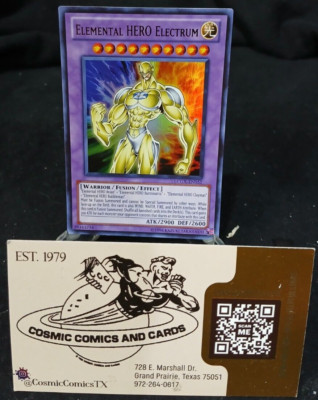 Yu-Gi-Oh! Elemental HERO Electrum LCGX-EN052 Ultra Rare LP-image