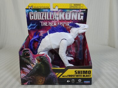 Godzilla X Kong The New Empire Shimo w/ Frostbite Blast Figurine Toy. Item 35206-image