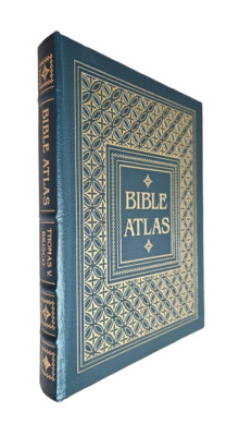 Bible Atlas - Thomas V. Brisco - Easton Press Leather-Bound HC-image