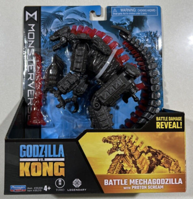 NEW 2024 Monsterverse Godzilla V Kong BATTLE MECHAGODZILLA  Figure Proton Scream-image