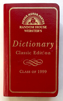 Random House Webster's DICTIONARY Classic Edition, Class of 1999 with Color Maps-image