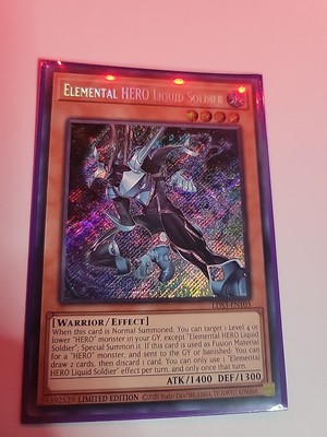 Elemental HERO Liquid Soldier LDS3-EN103 Legendary Duelists: Season 3 Limited...-image