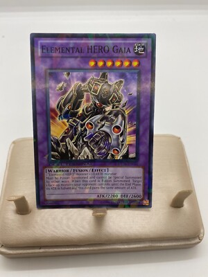 Yugioh TCG Duel Terminal Elemental HERO Gaia DT06-EN034 Lightly Played-image