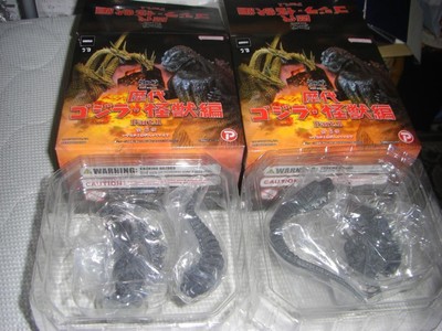 Art Spirits Gekizo Series Godzilla 1954 & 2002 Figure Set 2pcs-image